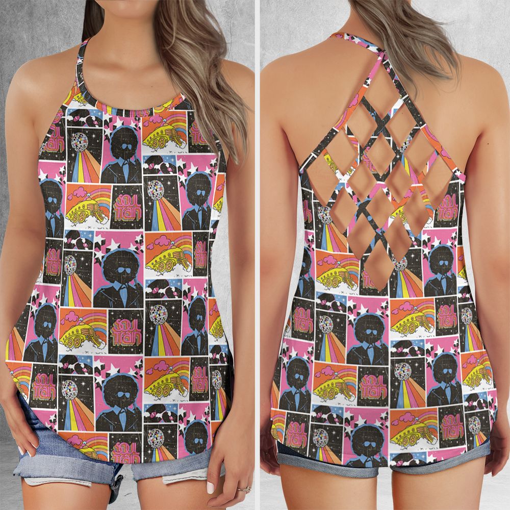 Criss Cross Tank Top - FYLRJD1T -  - 1