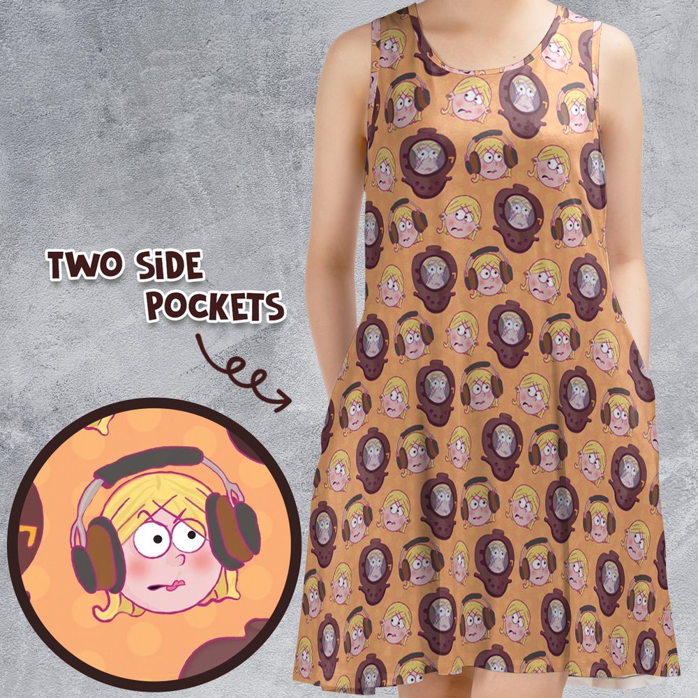 Sleeveless Dress - TQDF53YT -  - 1