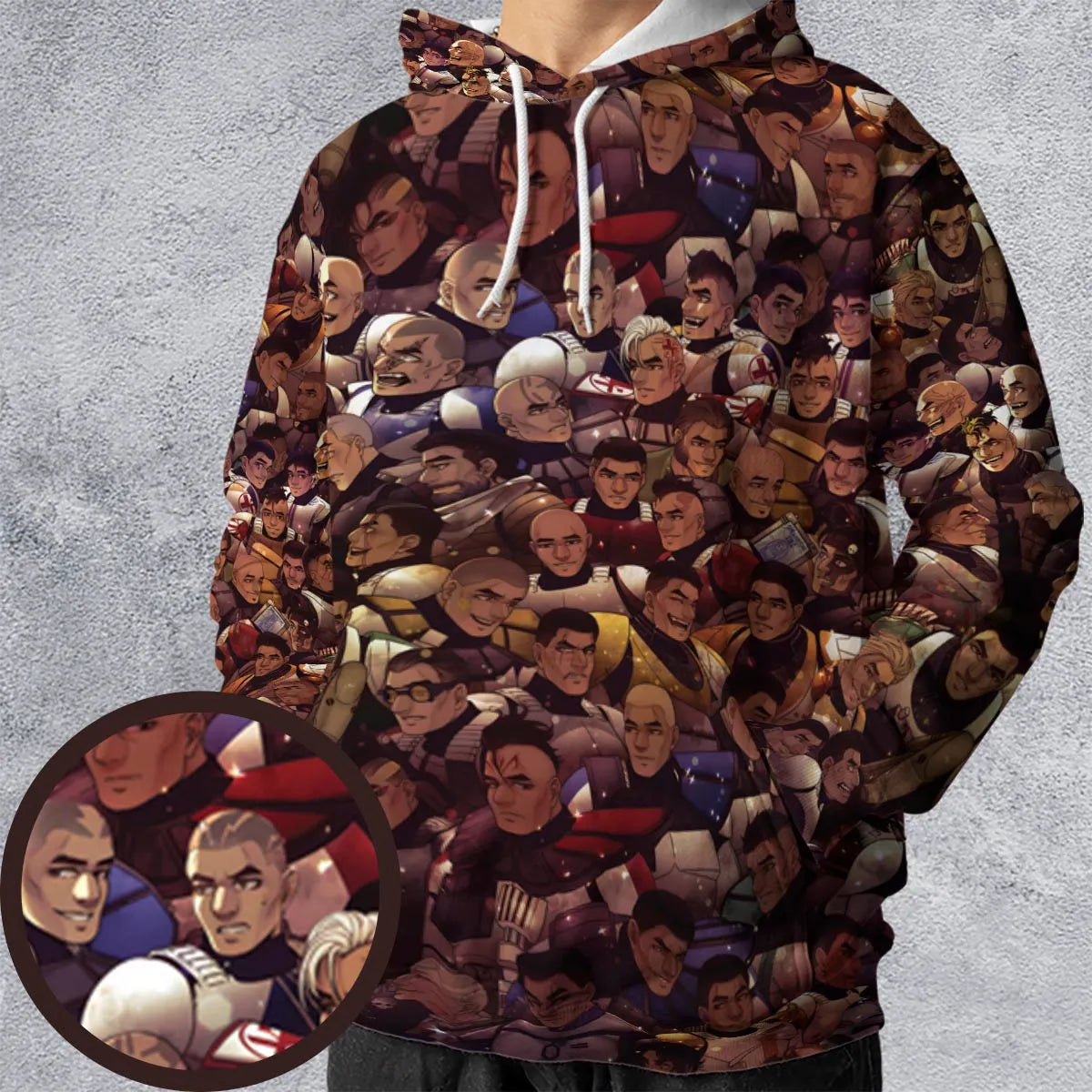 All-over Print Hoodie - BEP5QG4W