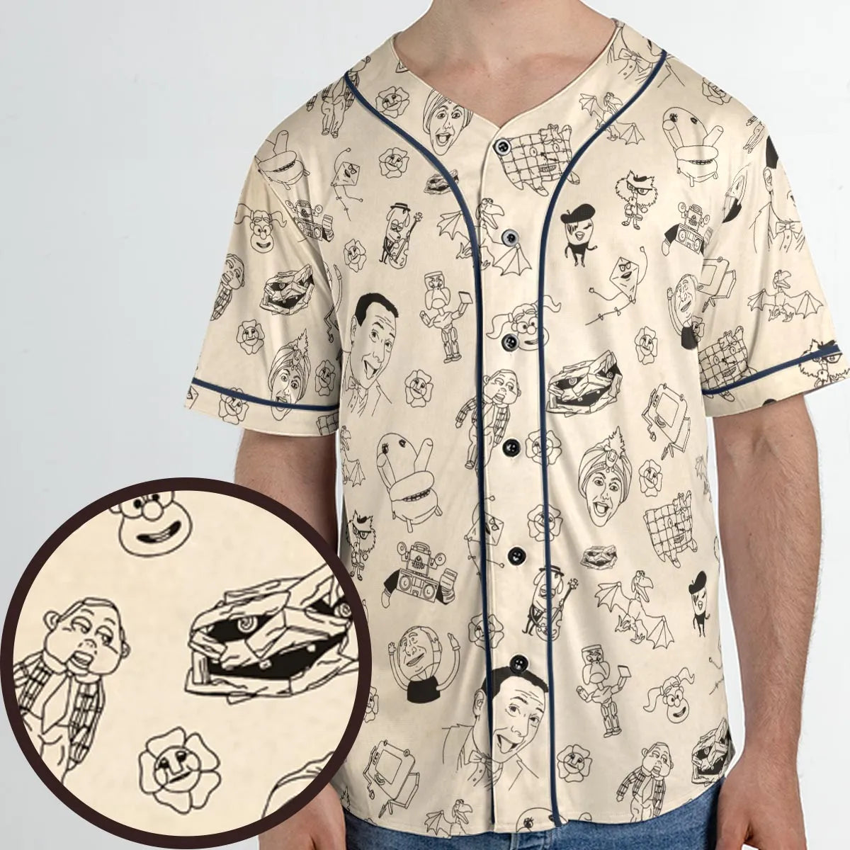 Unisex Baseball Jersey - WE3Q4LR1