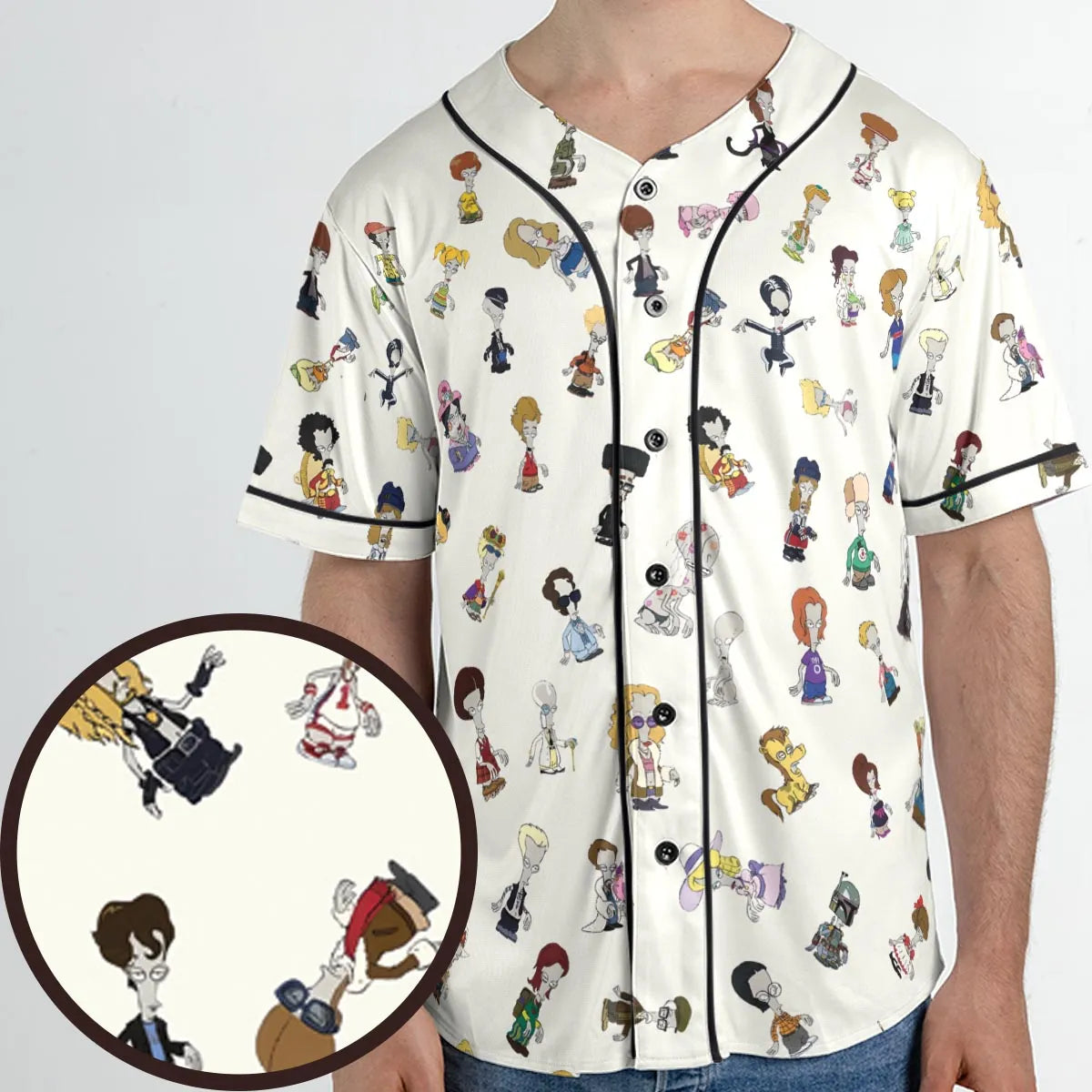 Unisex Baseball Jersey - HSJHQDAX