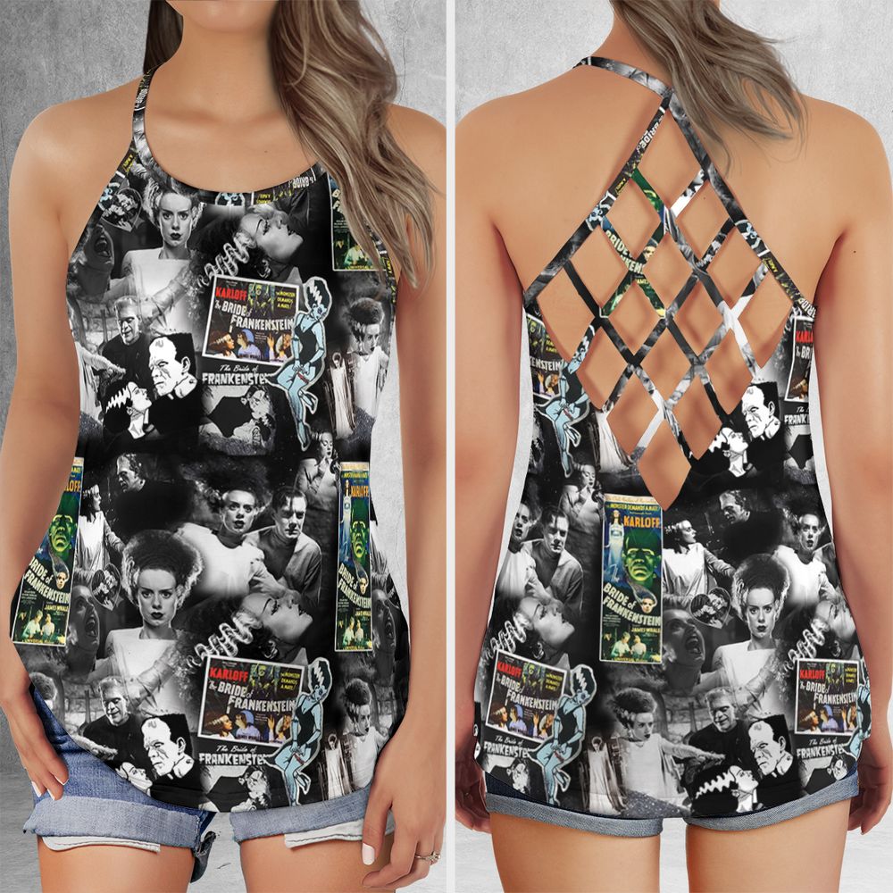 Criss Cross Tank Top - WFW3QC9Q -  - 1