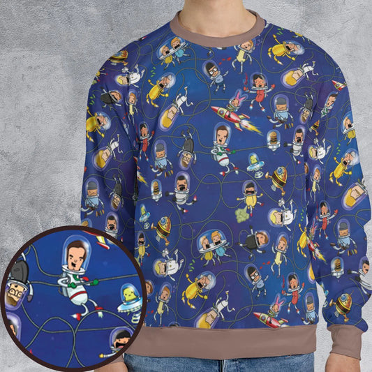 All-over Print Sweatshirt - 3CSRN1LR