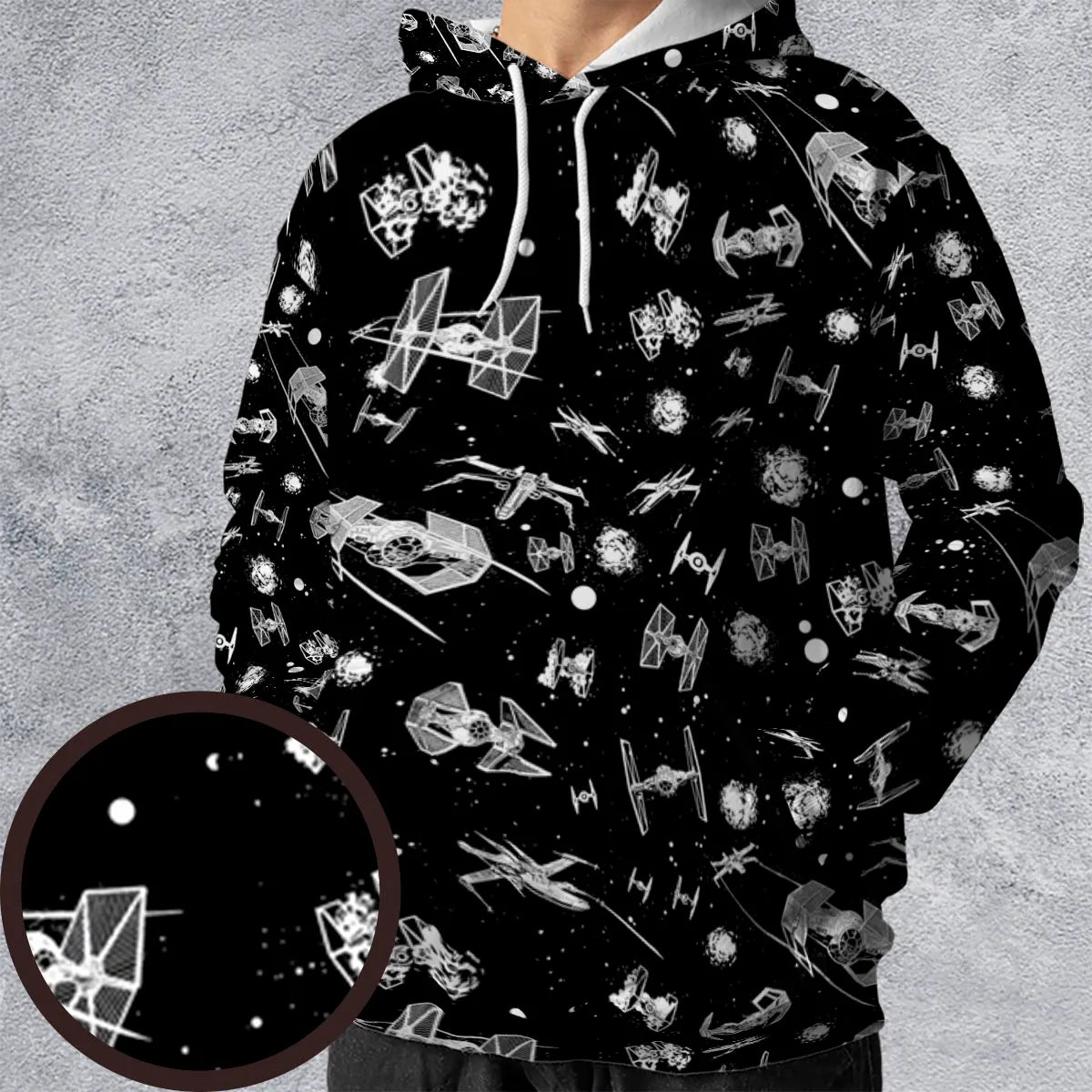 All-over Print Hoodie - QUHWHF9T