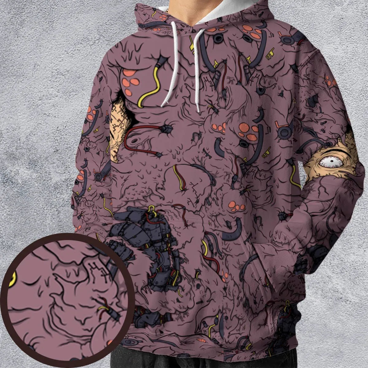 All-over Print Hoodie - 4ECGSEA4