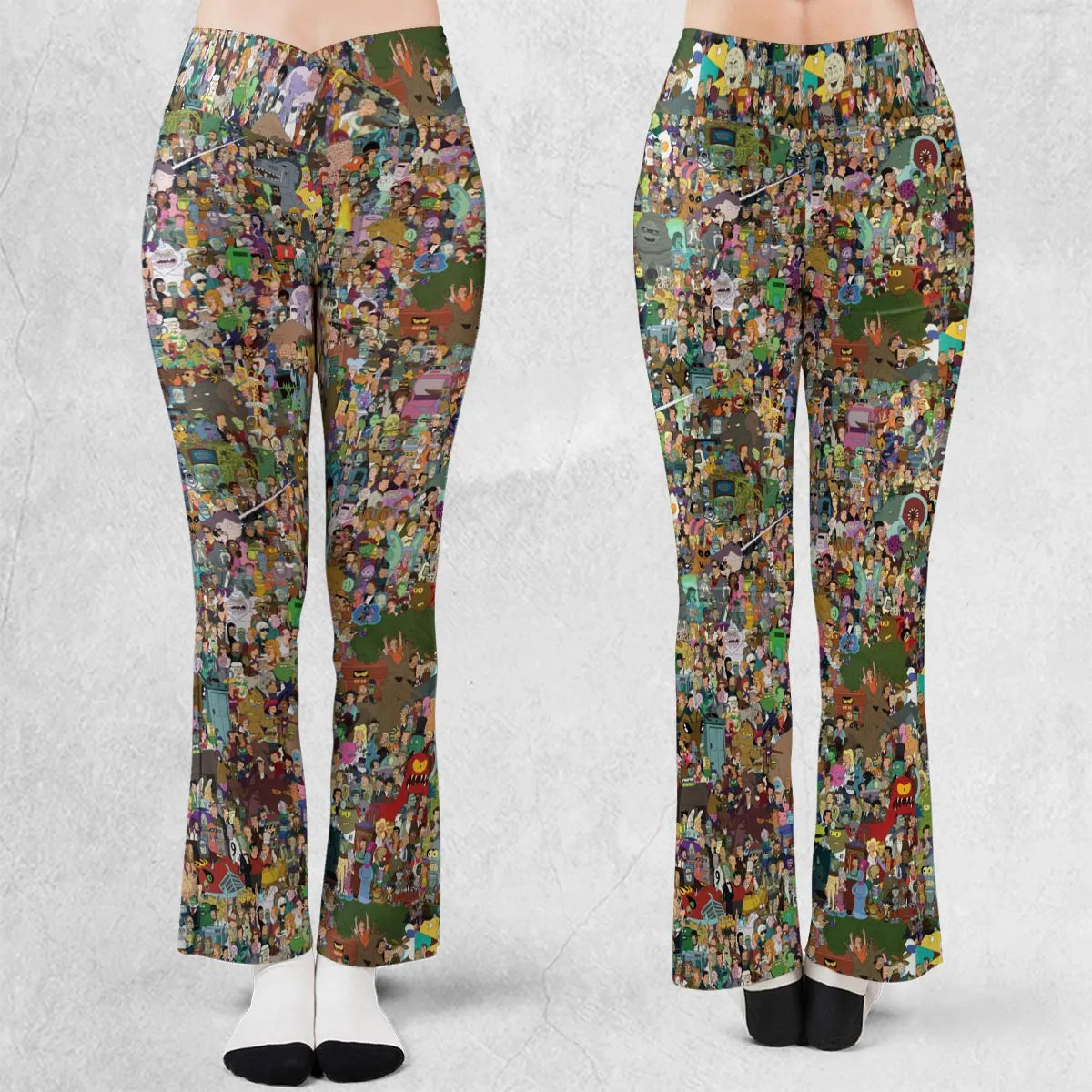 Flare Leggings - ECMCPLAT