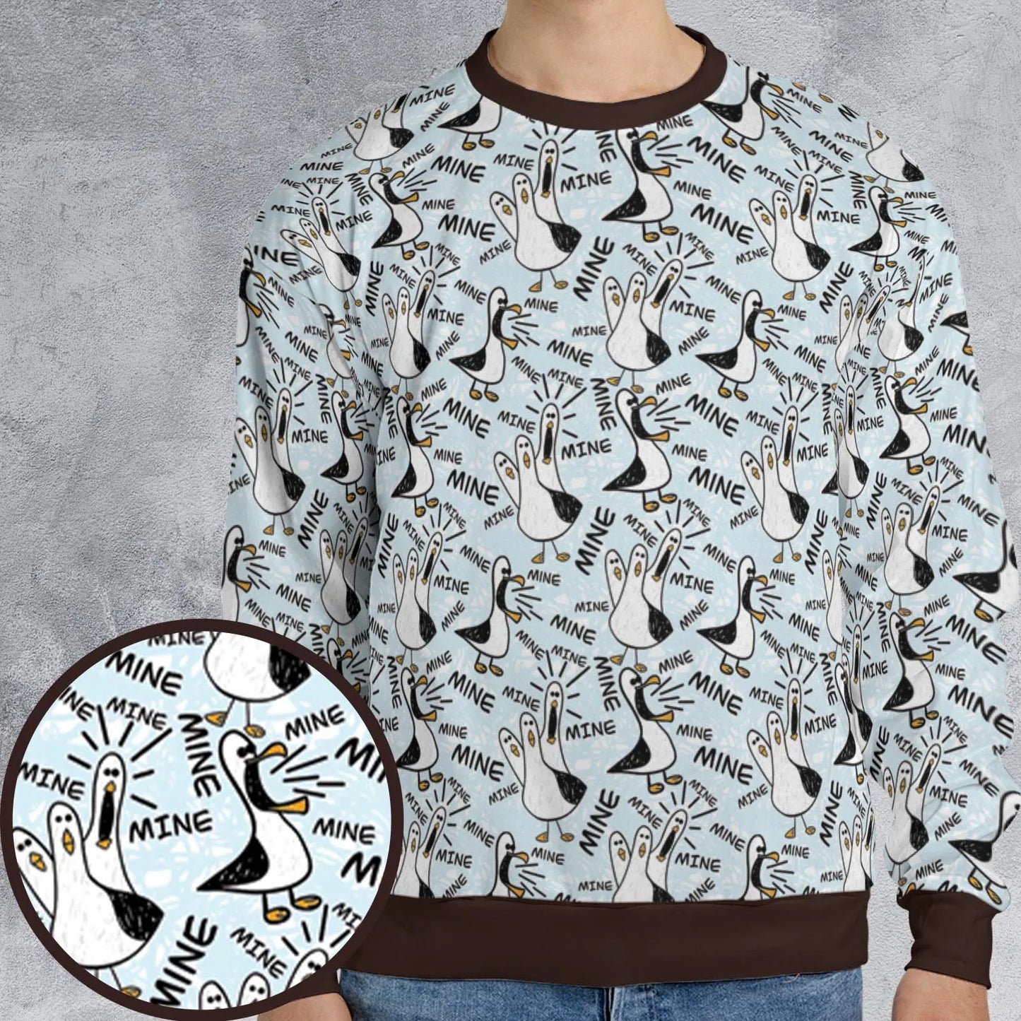 All-over Print Sweatshirt - 55BDBDM7