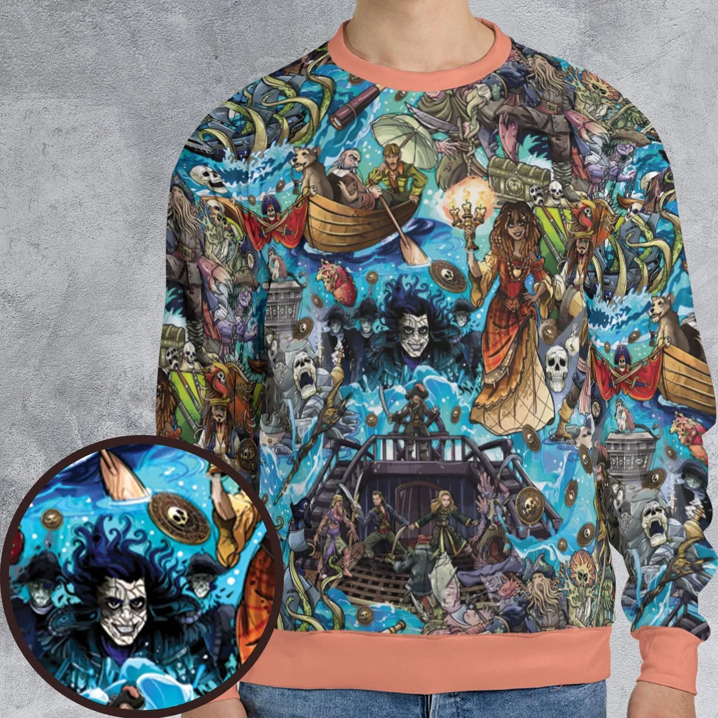 All-over Print Sweatshirt - D1GS141K