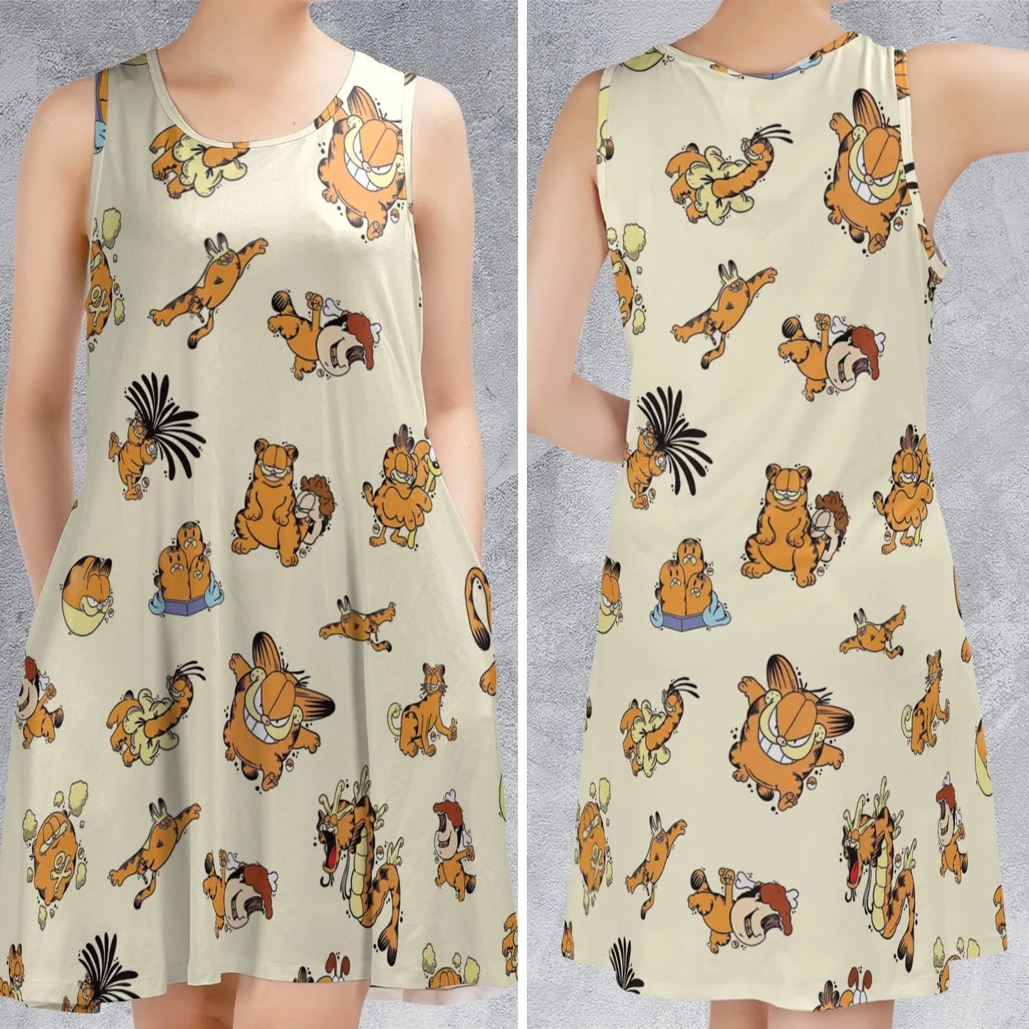 Sleeveless Dress - M6S459UP