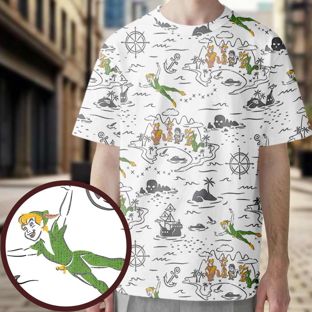 All-Over Print Unisex T-Shirt - 3CV1TF4V -  - 1