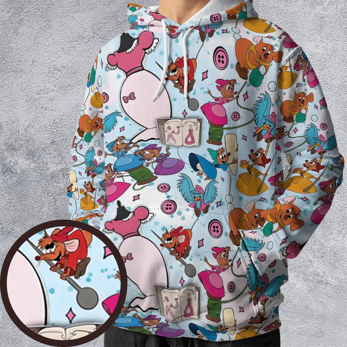 All-over Print Hoodie - 9CH7QVBN