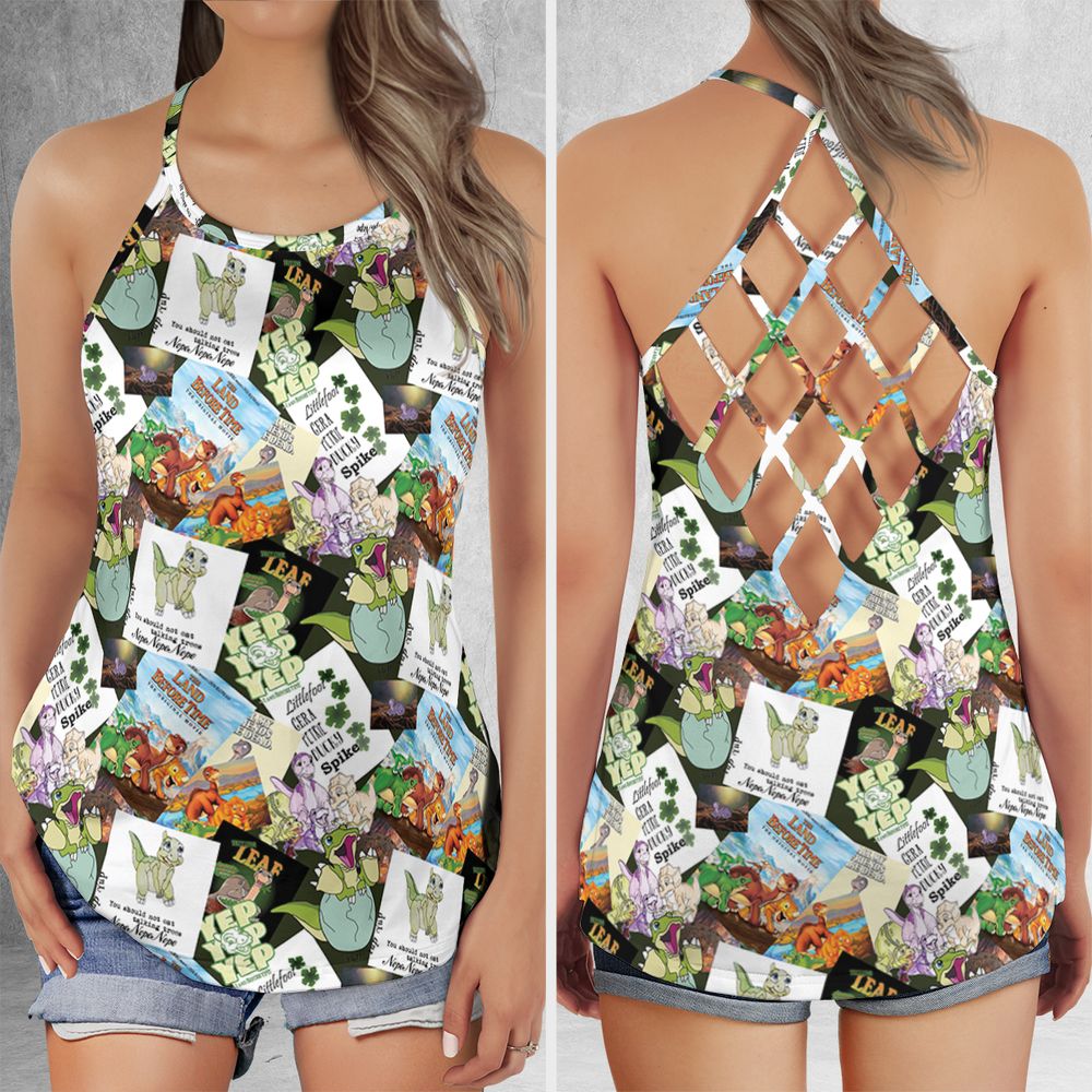 Criss Cross Tank Top - F4BXNKT4 -  - 1
