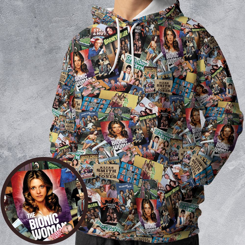 All-over Print Hoodie - MW1Y4P2X -  - 1