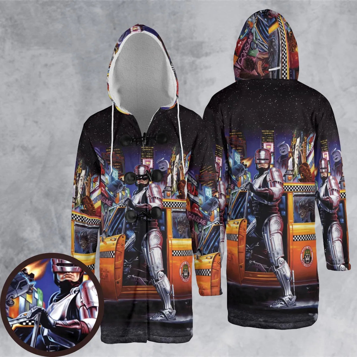 Hooded Cloak Coat - TG5N43E7