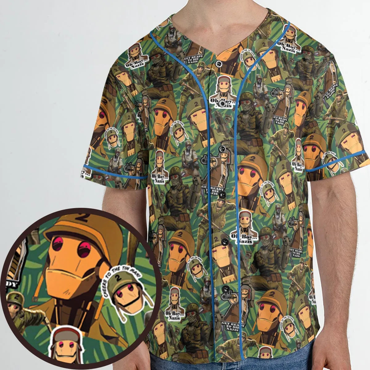 Unisex Baseball Jersey - EWAVRQHH