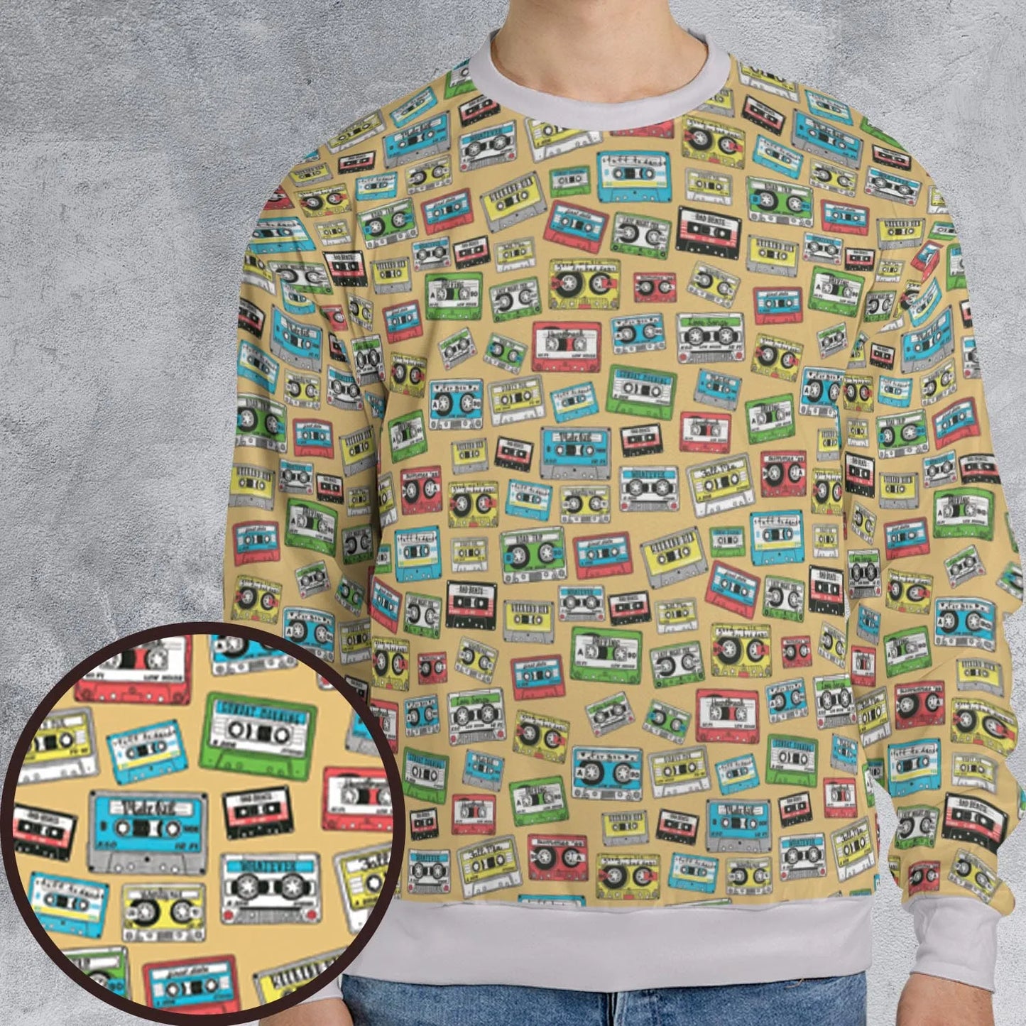 All-over Print Sweatshirt - HEVFJXPE