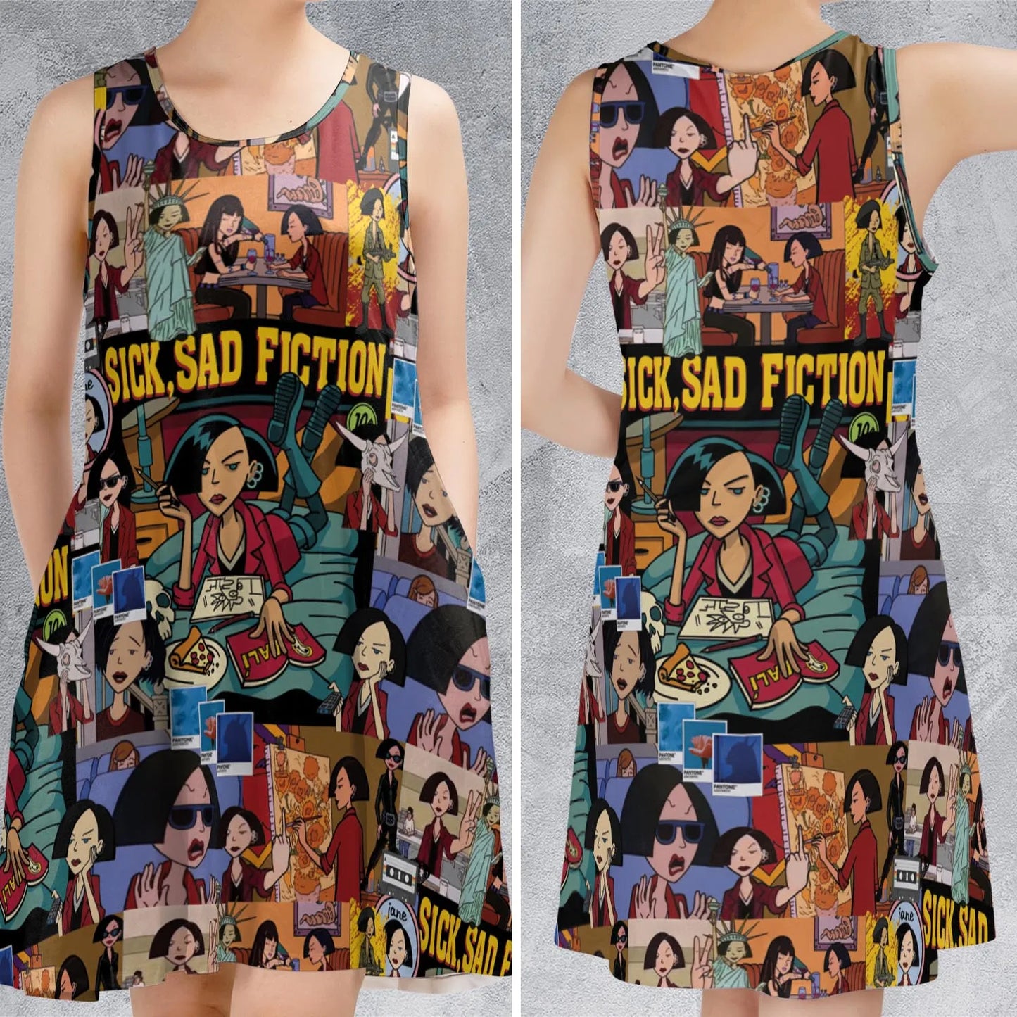 Sleeveless Dress - Q8DCXPWY