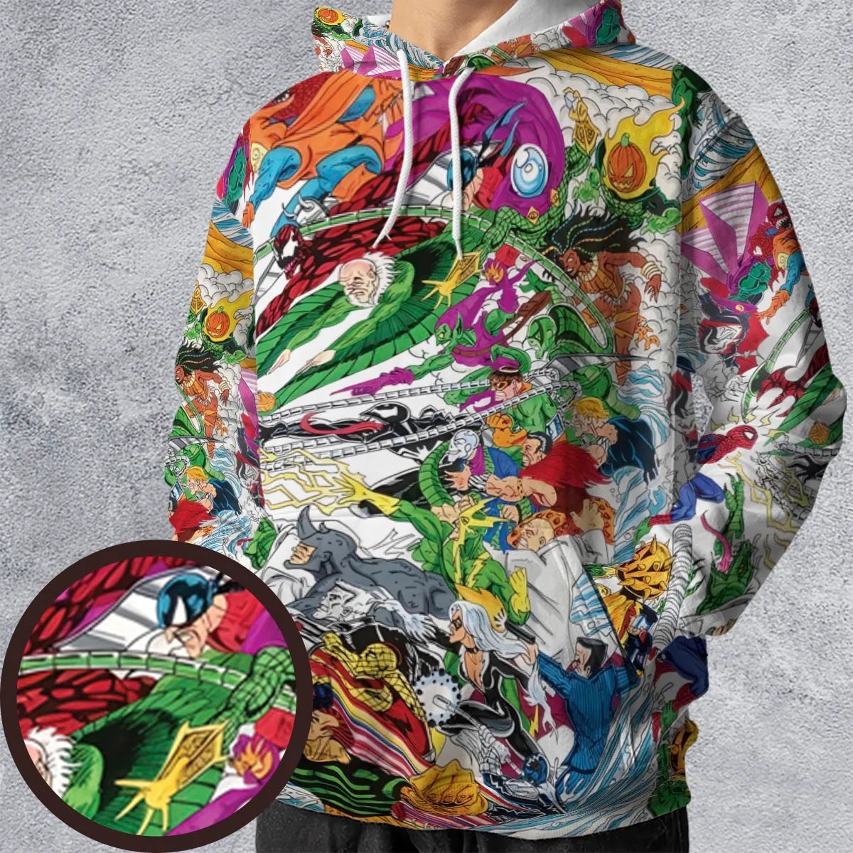 All-over Print Hoodie - QB3KB1WT