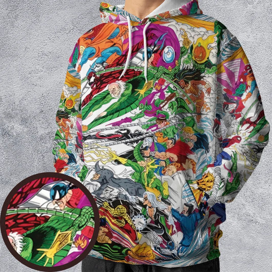 All-over Print Hoodie - QB3KB1WT
