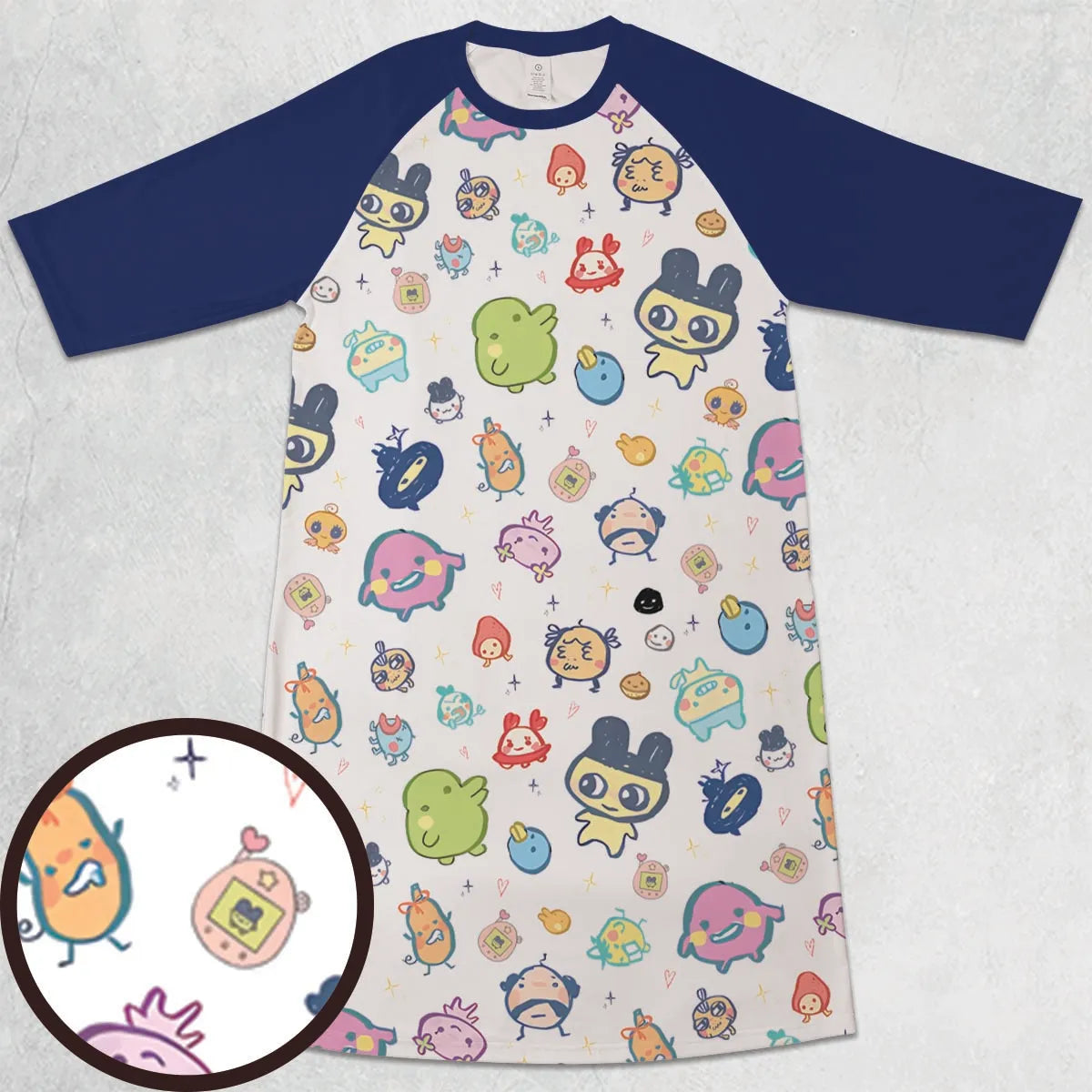 3/4 Sleeve Raglan Dress - HDP21VED