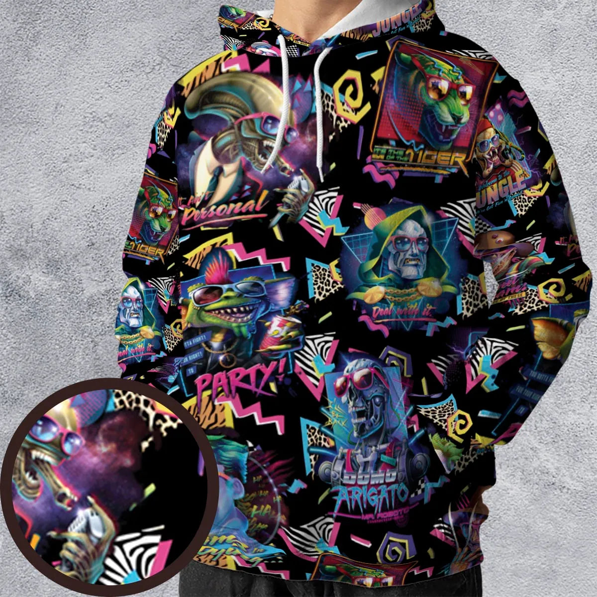 All-over Print Hoodie - VFTCSDYH