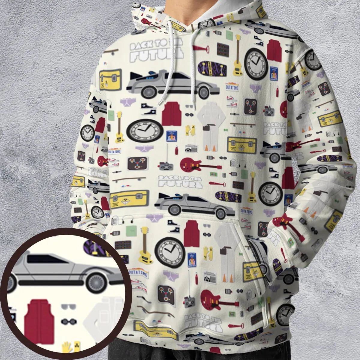 All-over Print Hoodie - BZRV9RRW