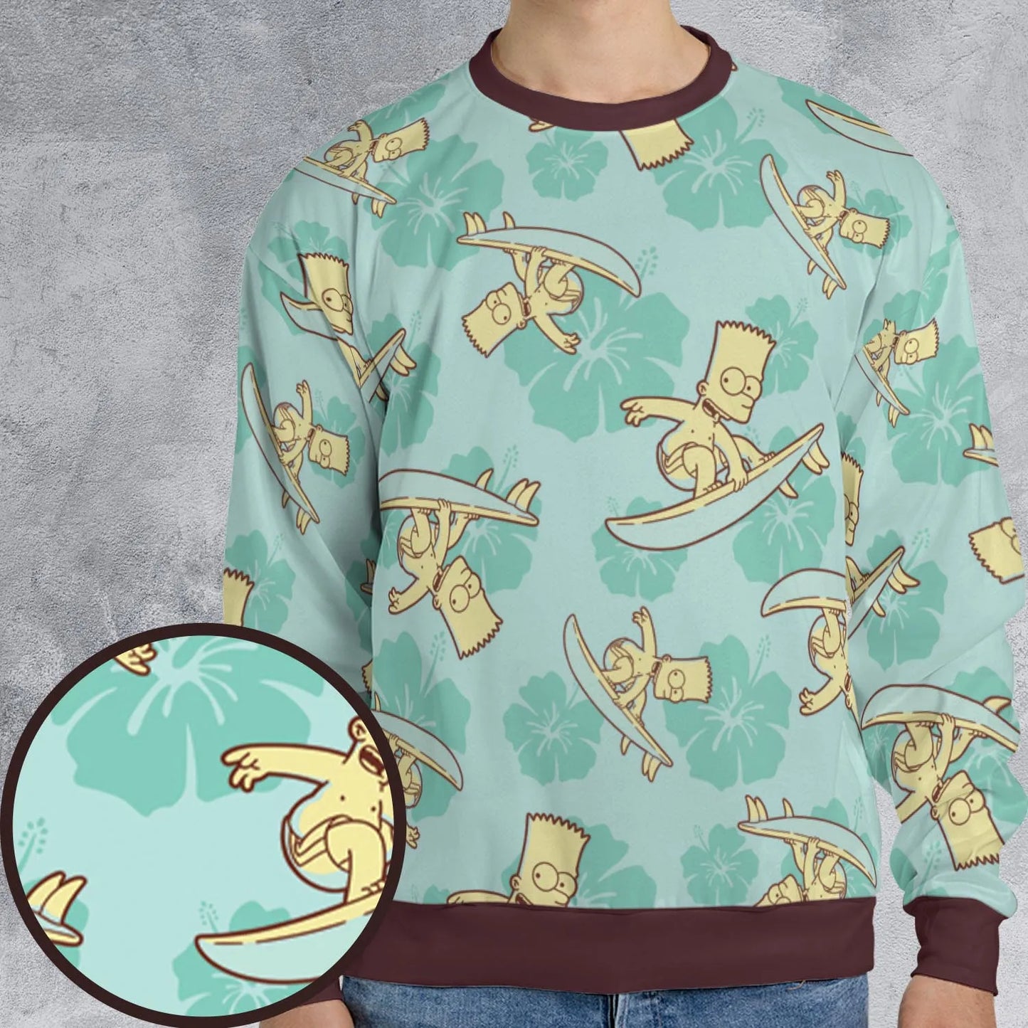 All-over Print Sweatshirt - JKJARZ6G