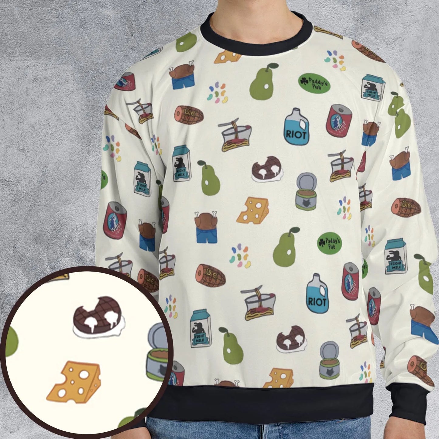 All-over Print Sweatshirt - AEVGM9FB