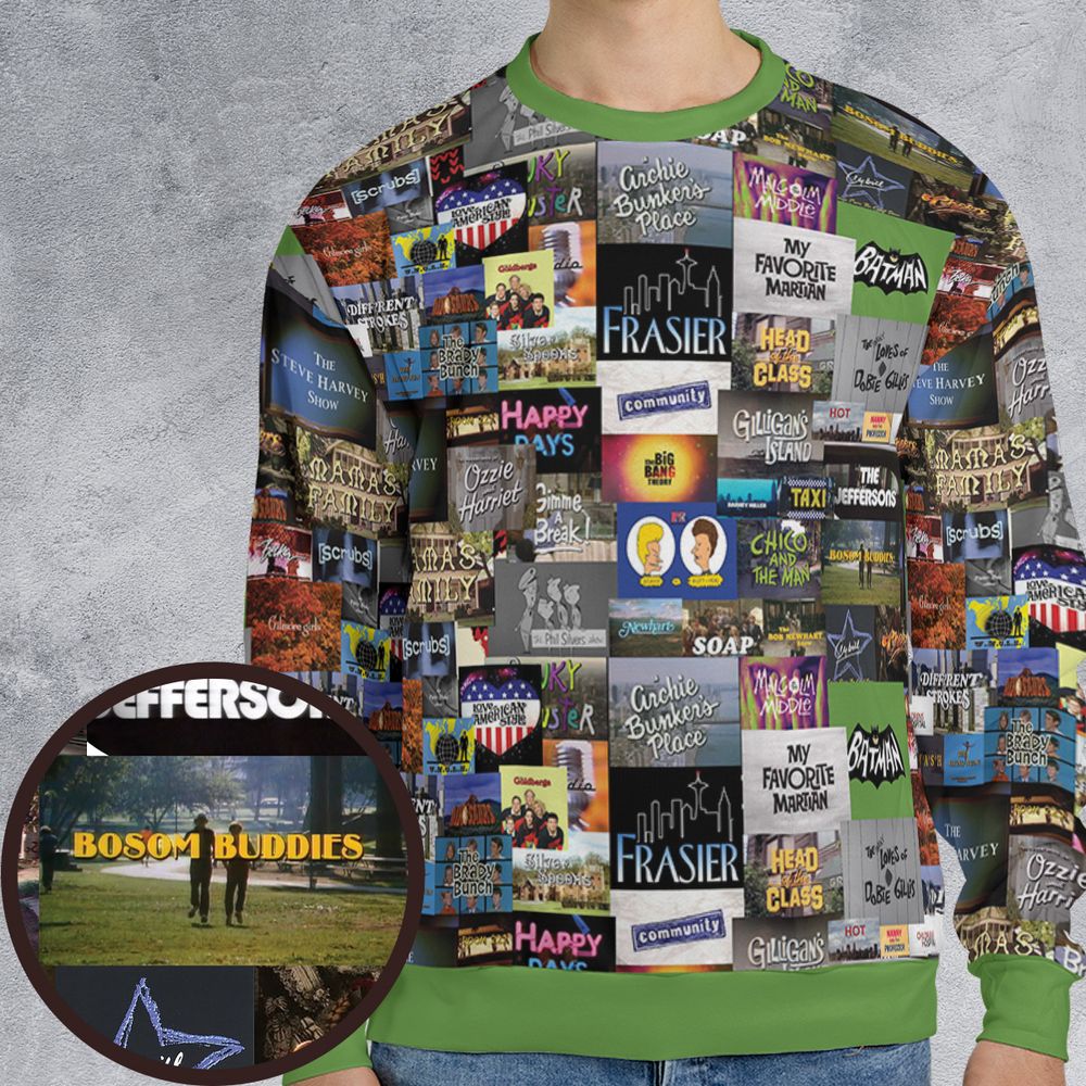 All-over Print Sweatshirt - XFPLGWLX -  - 1