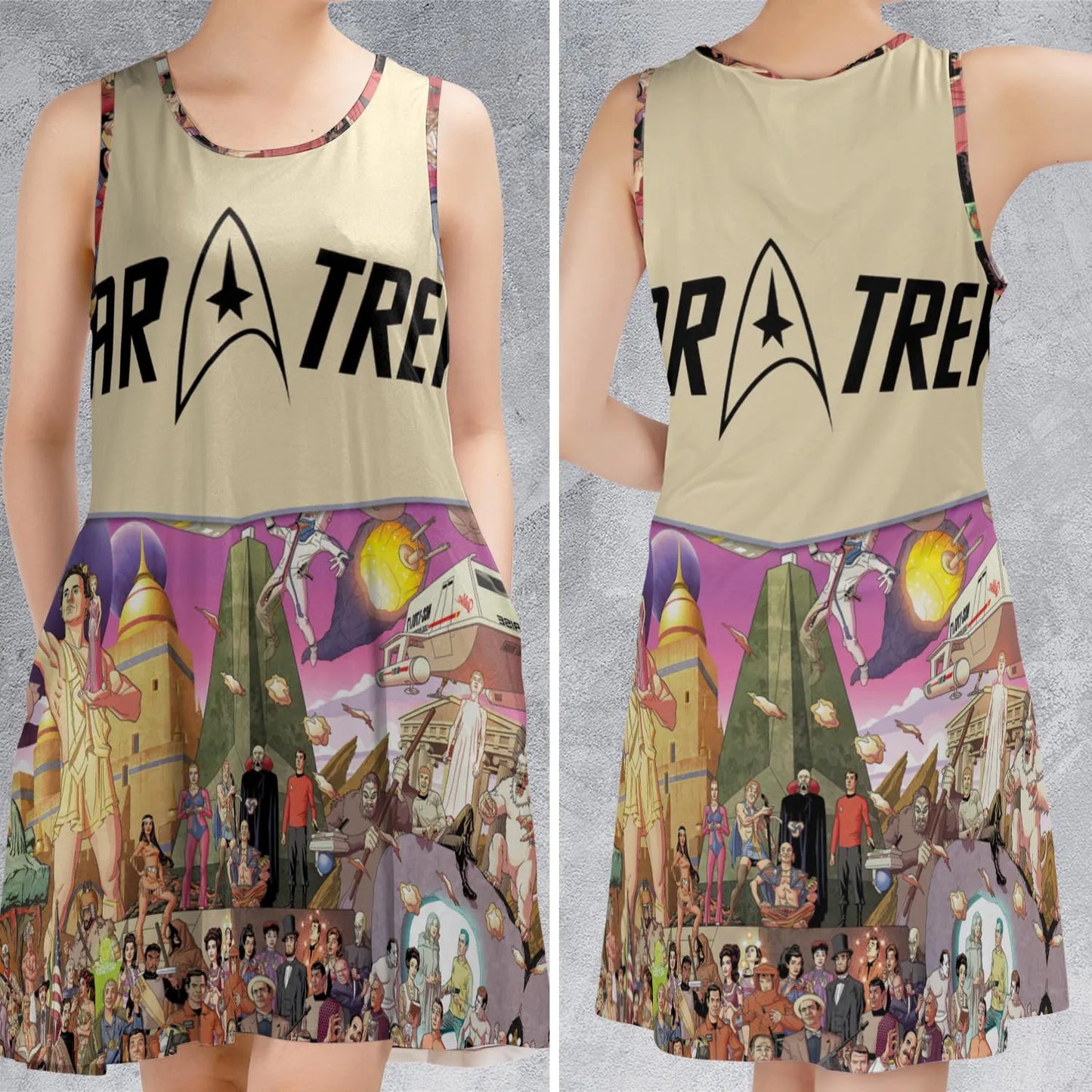 Sleeveless Dress - AL4SZG11