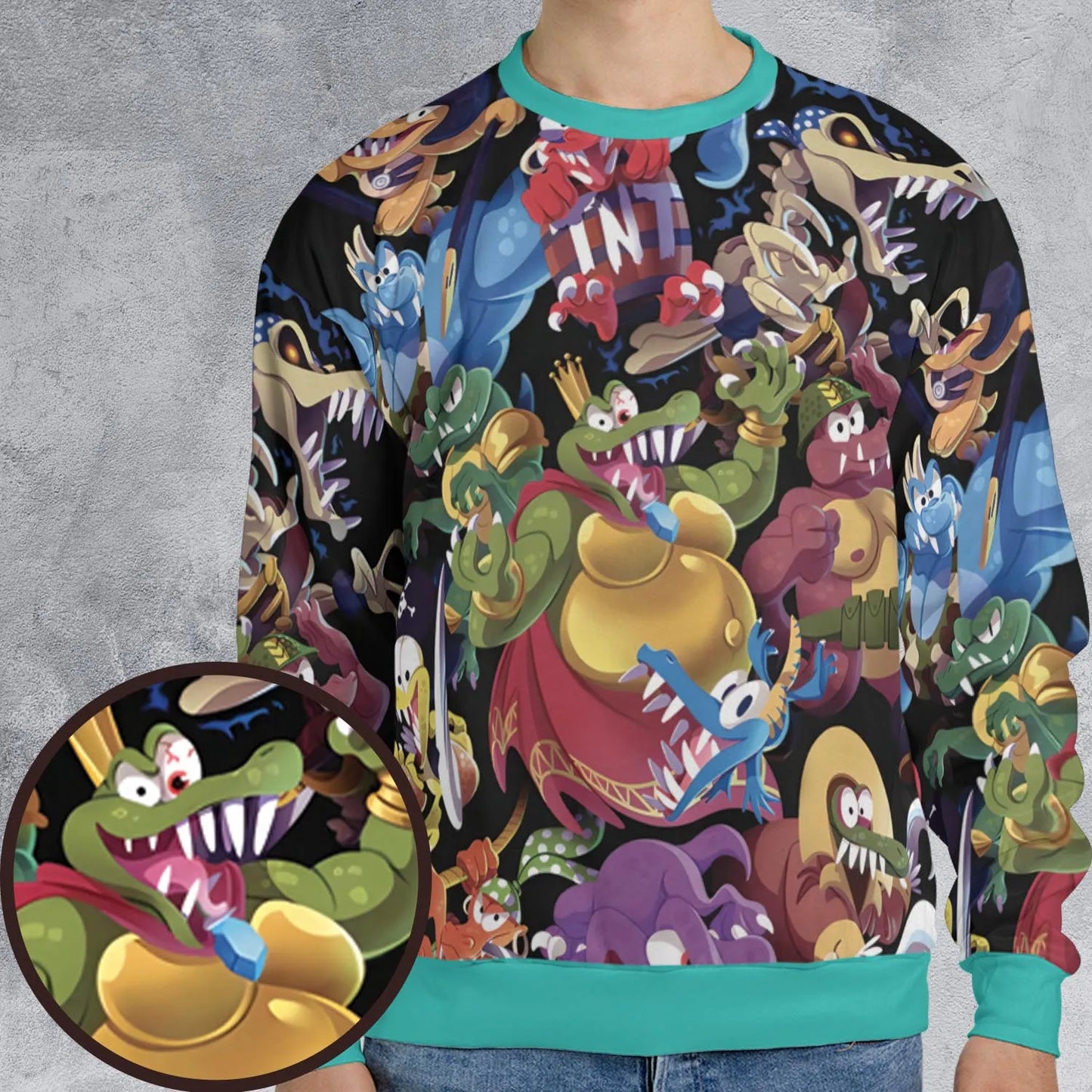 All-over Print Sweatshirt - VWNB95MD