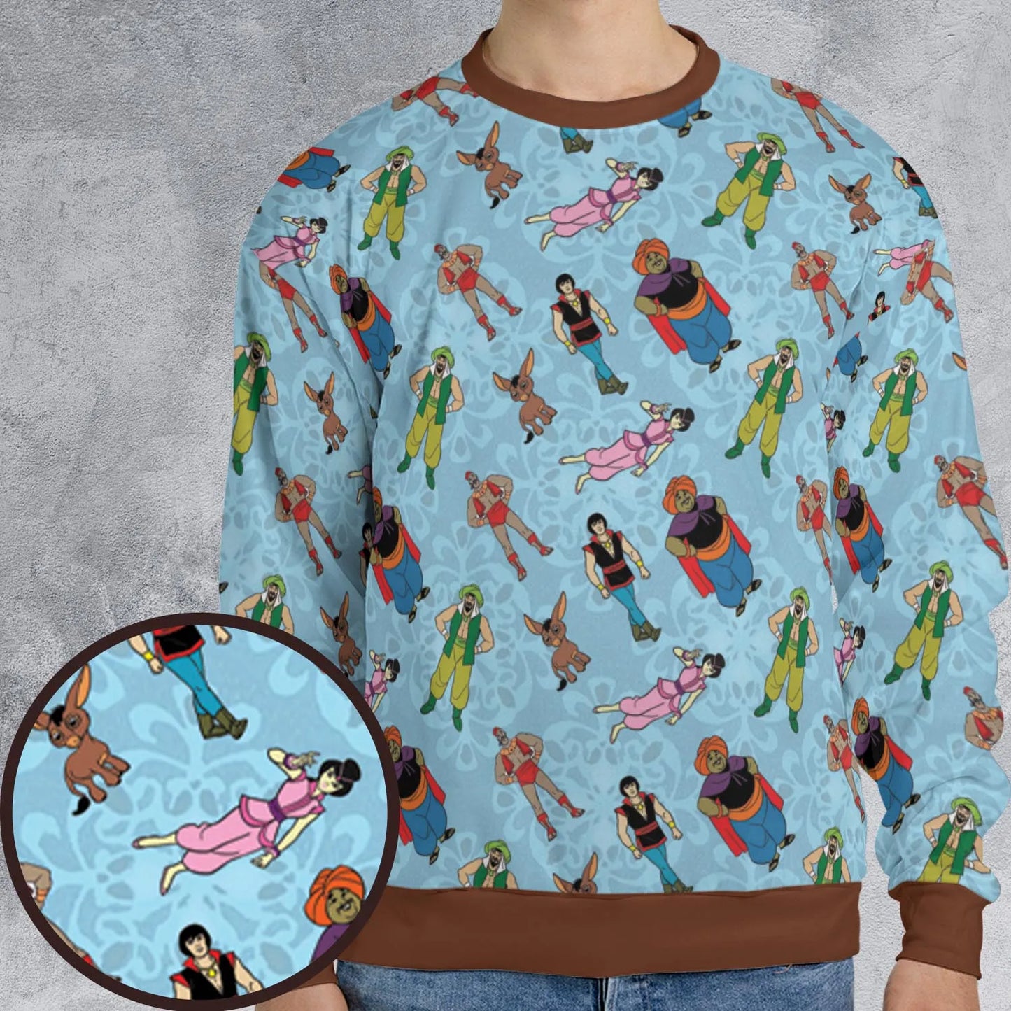 All-over Print Sweatshirt - WF82ZJJF
