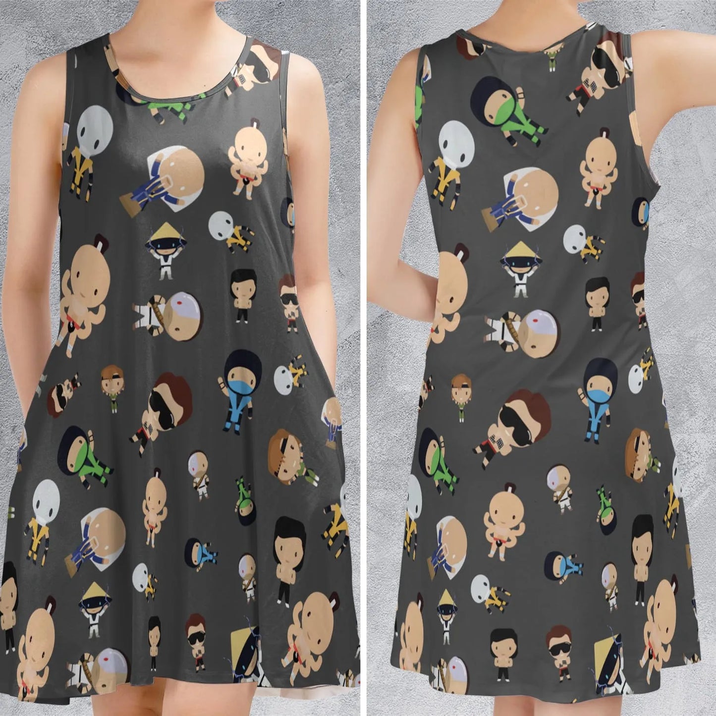 Sleeveless Dress - YTYCFVN3