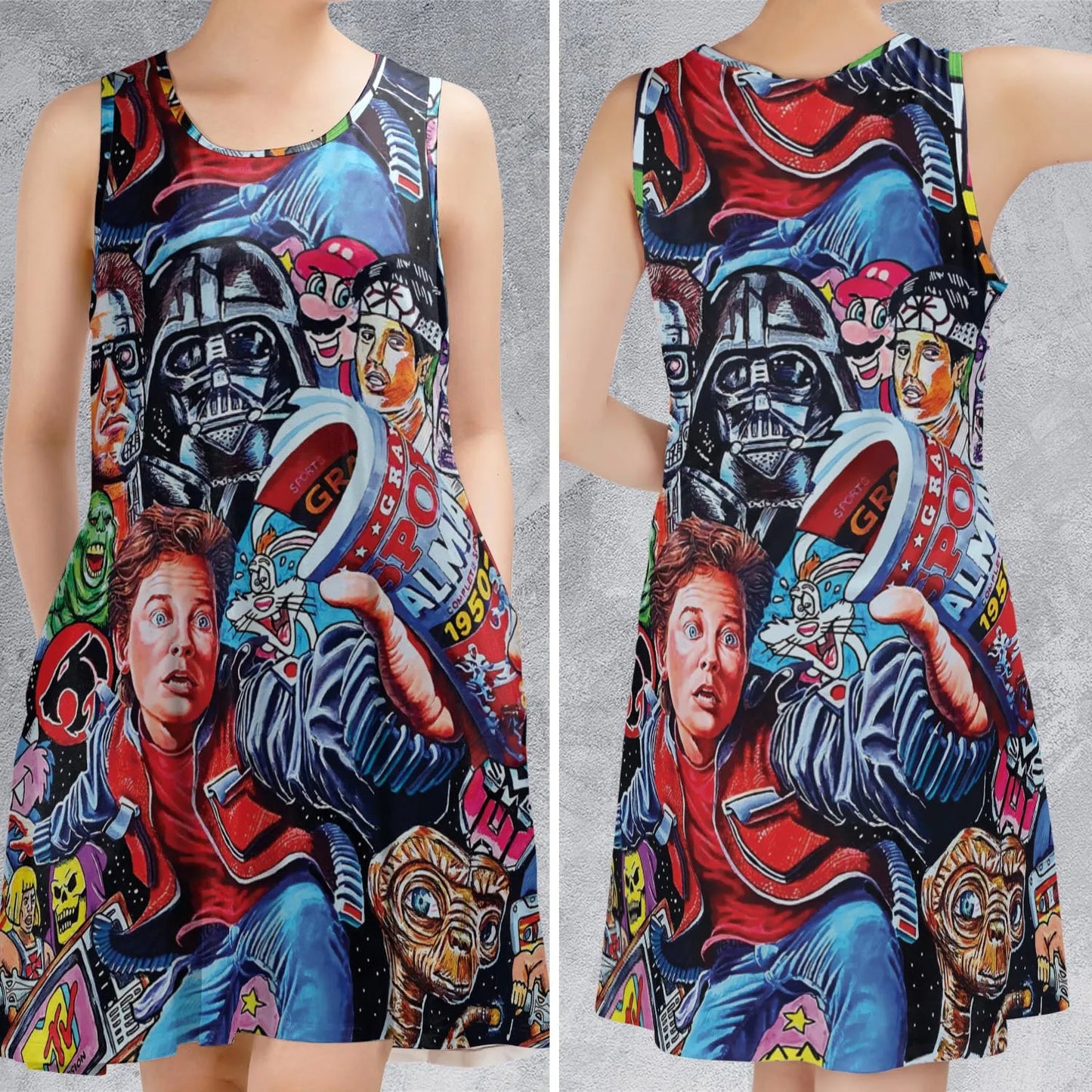 Sleeveless Dress - B1LDY23Z
