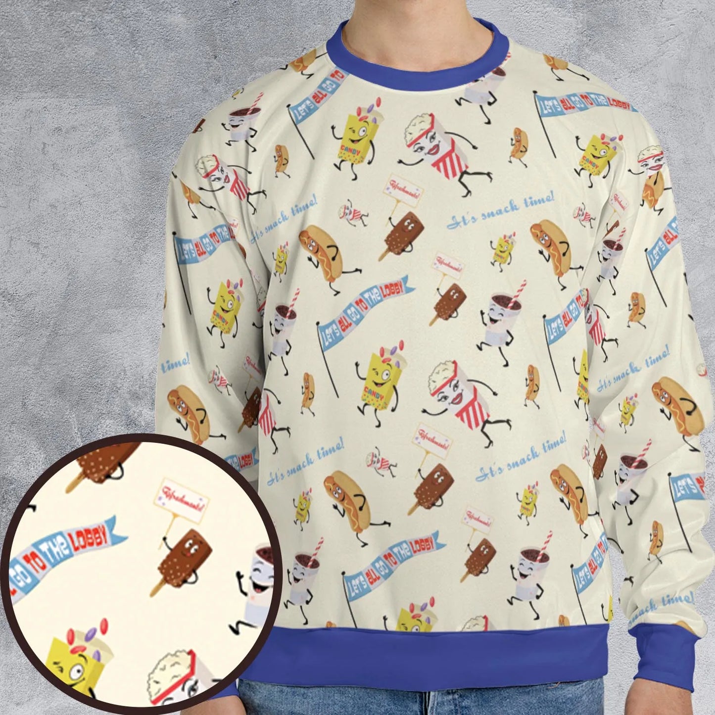 All-over Print Sweatshirt - T57EY1T9