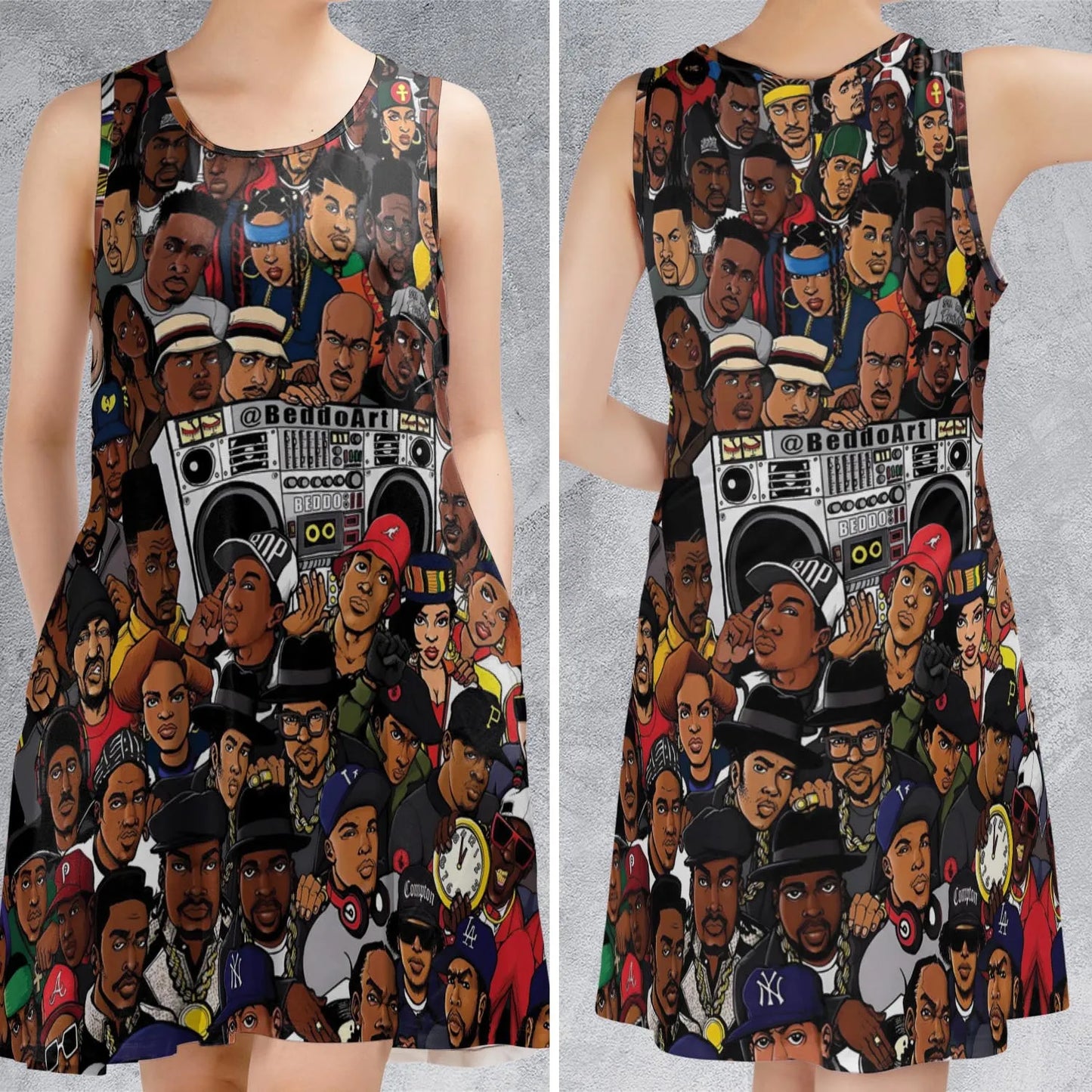 Sleeveless Dress - 83NWBMMU