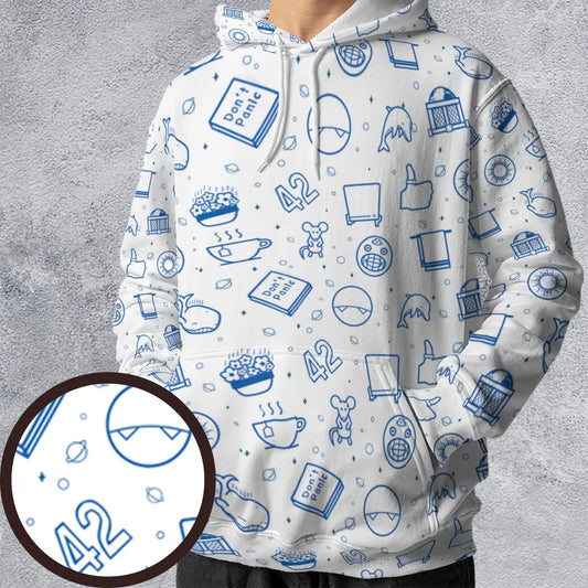 All-over Print Hoodie - 4ZE38XG5