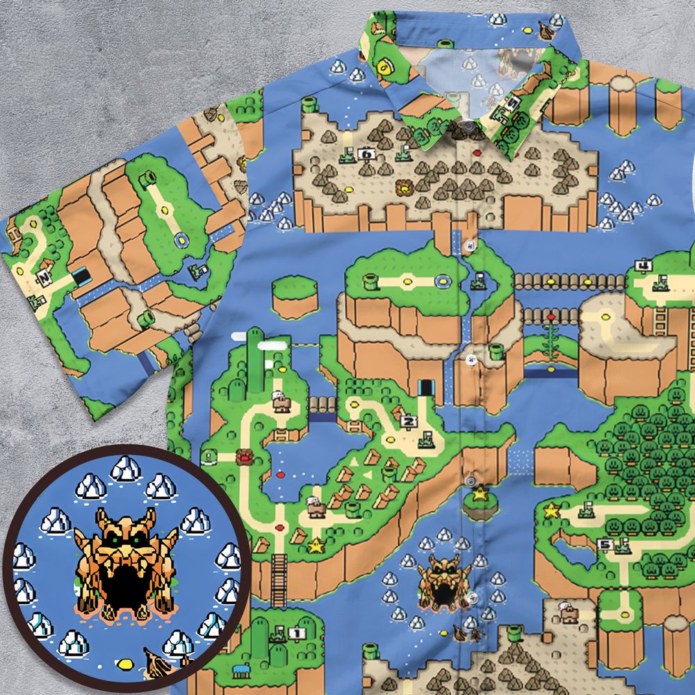 Super Mario World Map -  - 1