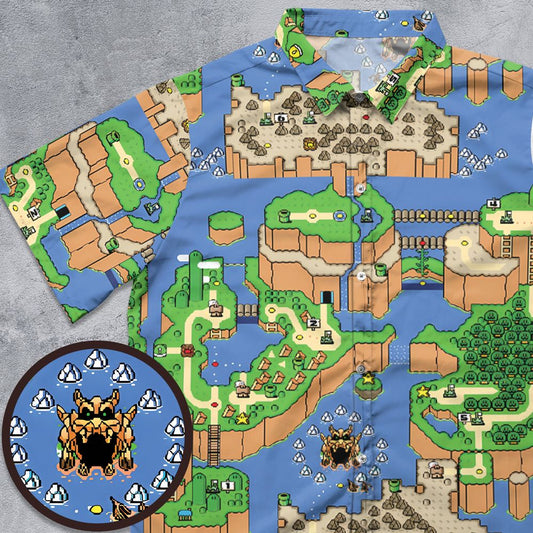 Super Mario World Map -  - 1