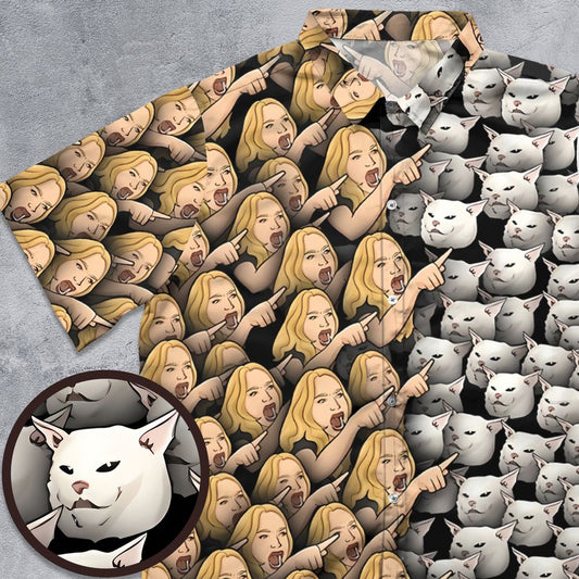 Womans Yelling at Cats -  - 1