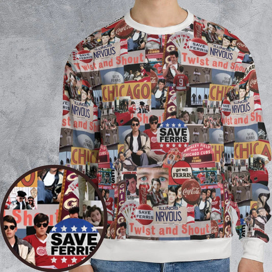 All-over Print Sweatshirt - 11G2TTKC