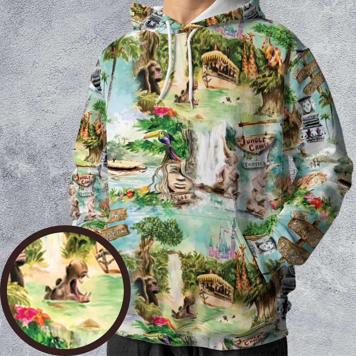 All-over Print Hoodie - FYCEWEAD