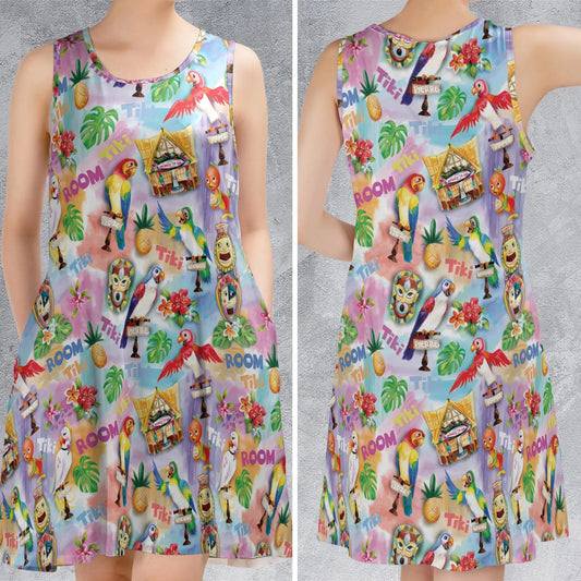 Sleeveless Dress - 3Y86MS5C