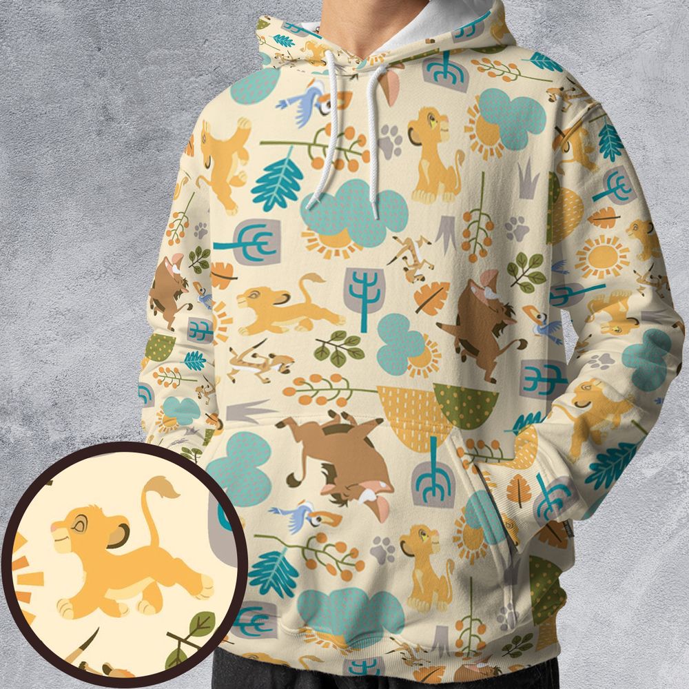 All-over Print Hoodie - 67QD2W6W -  - 1