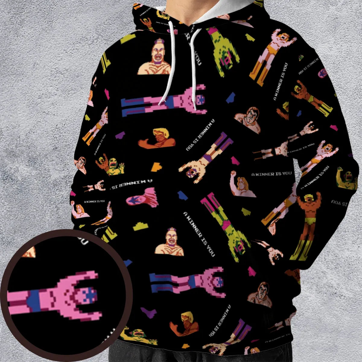 All-over Print Hoodie - LL2CQ5P6