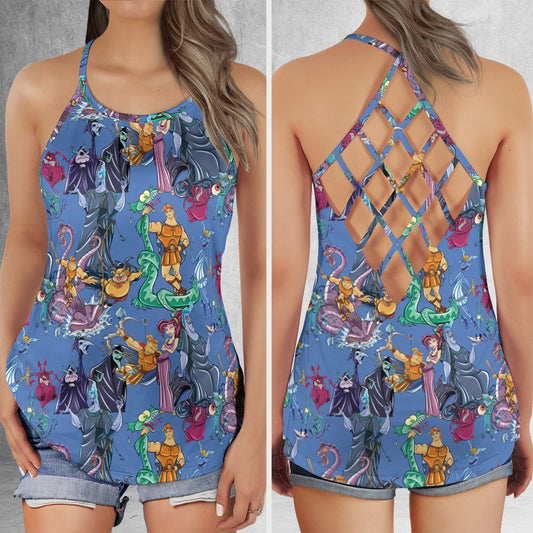 Criss Cross Tank Top - U3K4Q29V -  - 1