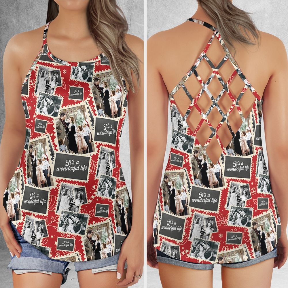 Criss Cross Tank Top - XAUFRAMH -  - 1