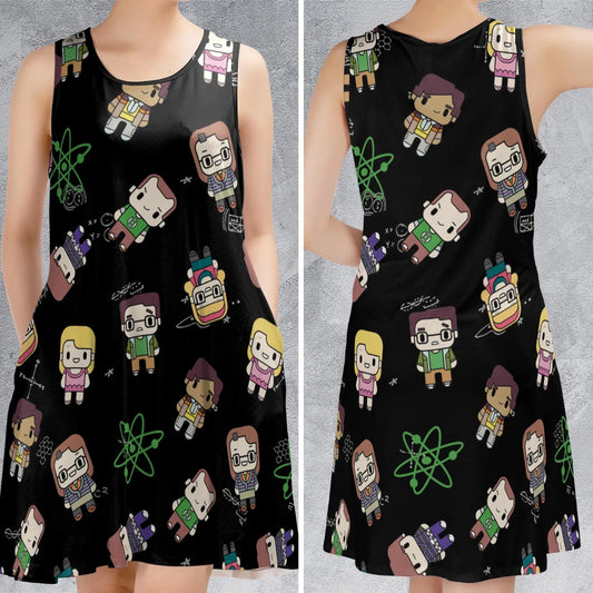 Sleeveless Dress - 4BL54R6K