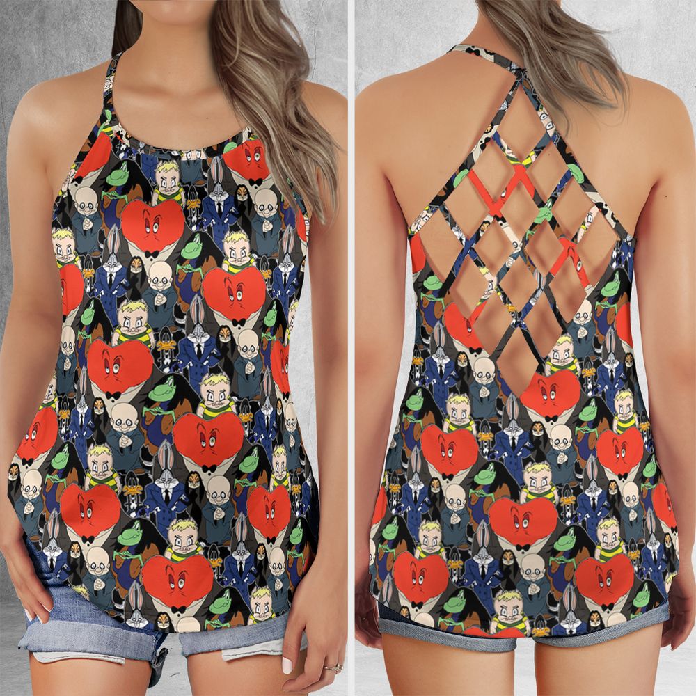 Criss Cross Tank Top - S8CDH59M -  - 1