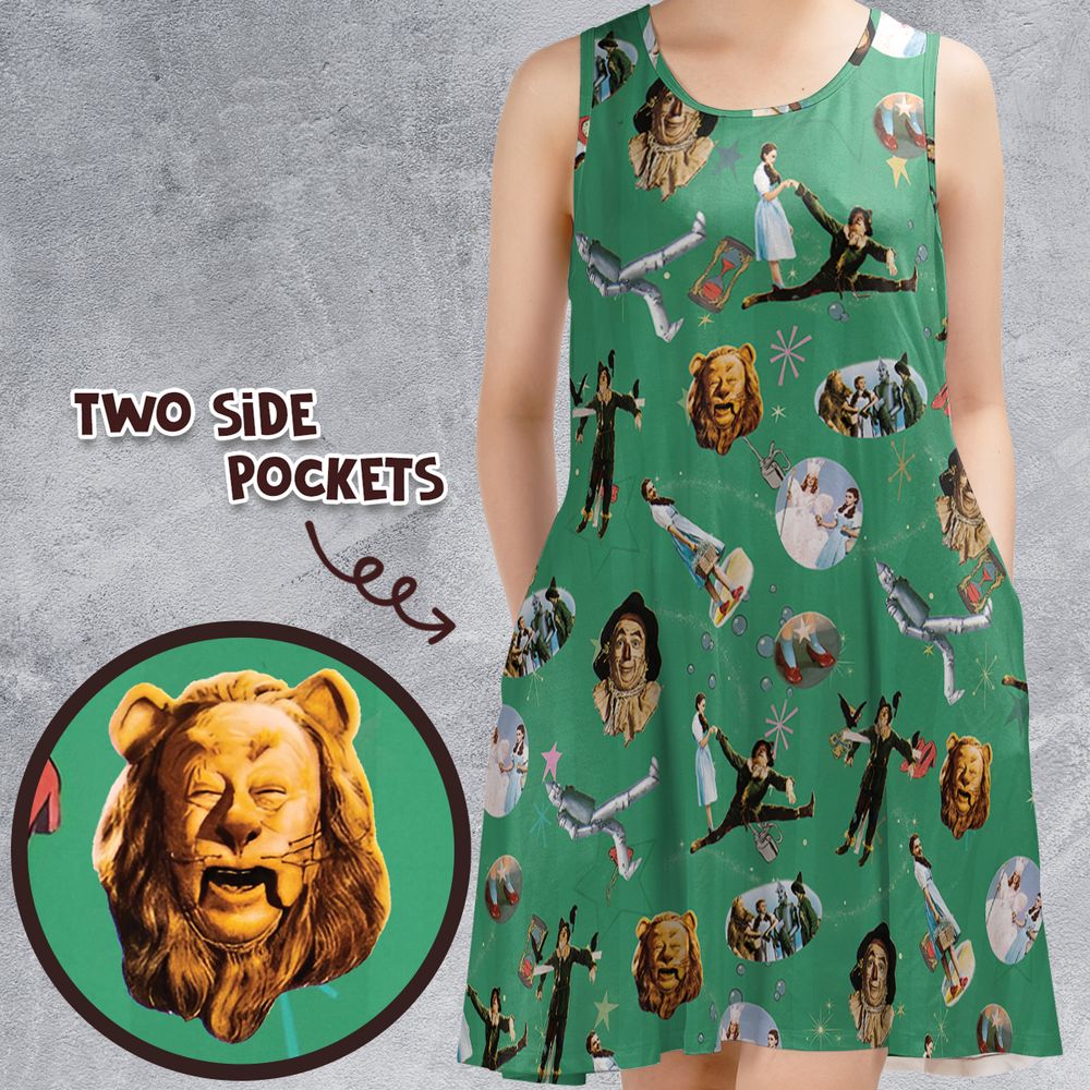 Sleeveless Dress - QEWV8788 -  - 1